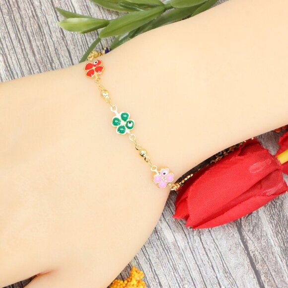 "Trendy Handmade Bracelet – A Stylish Gift for Women & Girls, MAR091584 - Picture 4 of 10